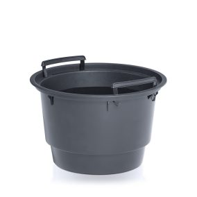 Prémium Műanyag Virágtartó Betét 46 cm Fekete Öntözőrendszerrel