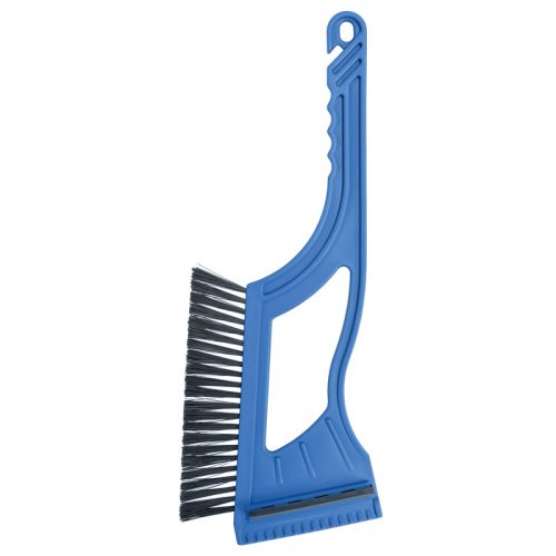 Ice Car 2 az 1-ben Kék Jégkaparó és Kefe 115 mm