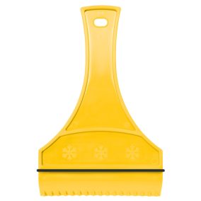 Gerda Prémium Jégkaparó Gumis Éllel Sárga 116mm