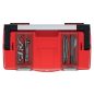  Aptop Plus 50 Professzionális Szerszámosláda Alumínium Fogantyúval - Piros-Fekete