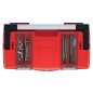  Aptop Plus 50 Professzionális Szerszámosláda Alumínium Fogantyúval - Piros-Fekete