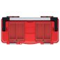   Aptop Plus 55 Professzionális Szerszámosláda Alumínium Fogantyúval Piros-Fekete