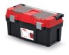 Aptop Plus 55 Professzionális Szerszámosláda Alumínium Fogantyúval Piros-Fekete