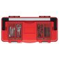   Aptop Plus 60 Professzionális Szerszámosláda Alumínium Fogantyúval - Piros-Fekete