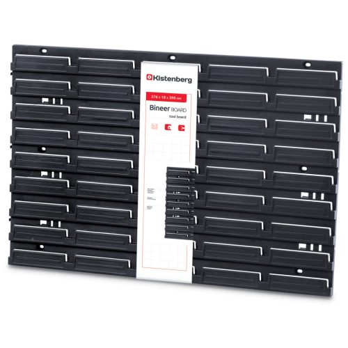 Kistenberg Bineer Board 60 Szerszámtartó Panel Fekete