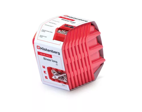 Kistenberg Bineer Long Műhelyfiók Készlet Piros