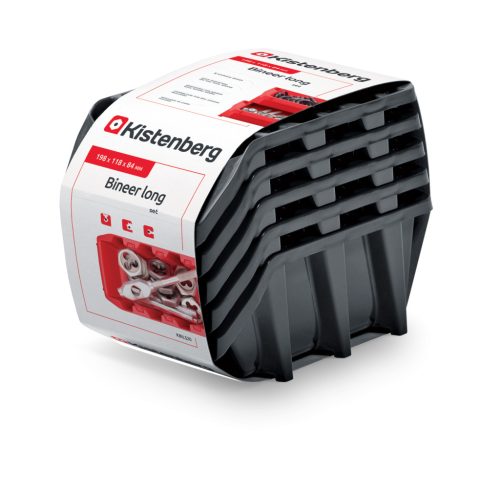 Kistenberg Bineer Long Műhelyfiók Készlet Fekete KBILS20