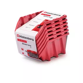 Kistenberg Bineer Long 25 Műhelytároló Készlet Piros