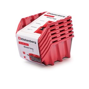 Kistenberg Bineer Long 25 Műhelytároló Készlet Piros