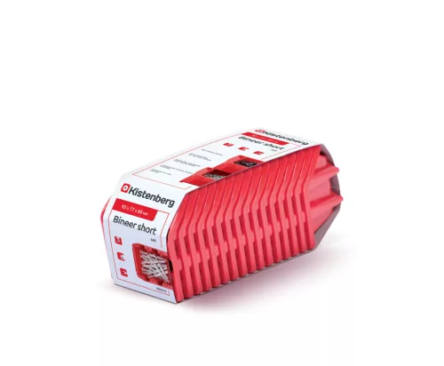 Kistenberg Bineer Short KBISS10 Műhelyi Tárolódoboz Készlet - Piros