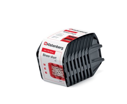 Kistenberg Bineer Short KBISS15 Műhelytároló Készlet Fekete