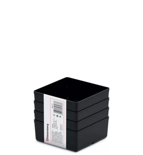 Unite Box KBS1111 Műhelytároló Pohár Készlet Fekete