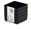 Unite Box KBS1111 Műhelytároló Pohár Készlet Fekete