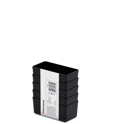 Unite Box KBS115 Műhelyi Rendszerező Pohár Készlet Fekete