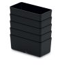 Unite Box KBS115 Műhelyi Rendszerező Pohár Készlet Fekete