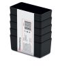 Unite Box KBS115 Műhelyi Rendszerező Pohár Készlet Fekete