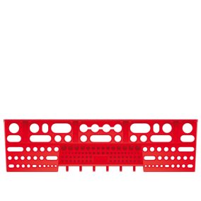 Bineer 60 Szerszámtartó Polc Csavarhúzókhoz és Fúrókhoz Piros