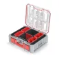   C Block Cool Grey 4C Bridge Szerszámrendező Szürke-Piros IP55