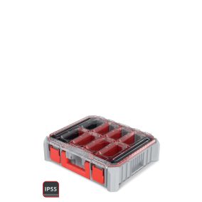   C Block Cool Grey 4C Bridge Szerszámrendező Szürke-Piros IP55