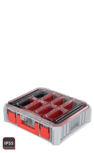 C Block Cool Grey 4C Bridge Szerszámrendező Szürke-Piros IP55