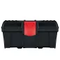 Caliber KCR3020 Műanyag Szerszámosláda Fekete-Piros
