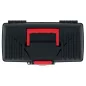 Caliber KCR3020 Műanyag Szerszámosláda Fekete-Piros
