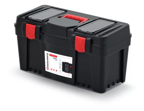 Caliber 60 KCR6030 Műanyag Szerszámosláda Fekete