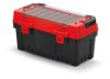 EVO 55 Professzionális Szerszámosláda Alumínium Fogantyúval Piros-Fekete