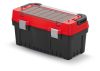 EVO 55 Professzionális Szerszámosláda Alumínium Fogantyúval Piros-Fekete