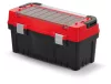 Kistenberg EVO 60 Professzionális Szerszámosláda Alumínium Fogantyúval Piros-Fekete