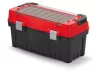 EVO 60 Professzionális Szerszámosláda Alumínium Fogantyúval Piros-Fekete
