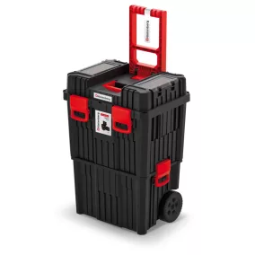 Dieterberg Heavy KHVW Mobil Szerszámosláda Fekete-Piros