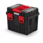 Dieterberg Heavy KHVW Mobil Szerszámosláda Fekete-Piros