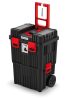 Dieterberg Heavy KHVW Mobil Szerszámosláda Fekete-Piros