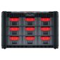 Multicase Cargo 30 KMC303 Szerszámrendező Szekrény Fekete