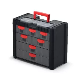 Multicase Cargo 40 Szerszámrendező Szekrény Fekete