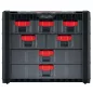 Multicase Cargo 40 Szerszámrendező Szekrény Fekete
