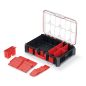 MSX 55 Magas Szerszámrendező Tárolódoboz - Fekete