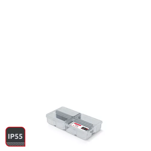 MSX Box KMXB3015S Szerszámrendező Átlátszó