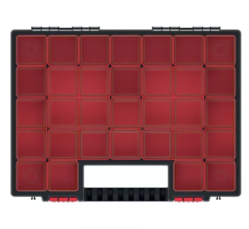 Norb 40 Átlátszó Szerszámrendező Tároló 21 Rekesszel