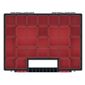 Norb 40 Átlátszó Szerszámrendező Tároló 21 Rekesszel