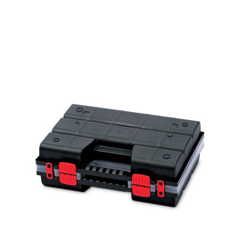 NOR DUO 40 Szerszámrendező Táska Átlátszó Fedéllel