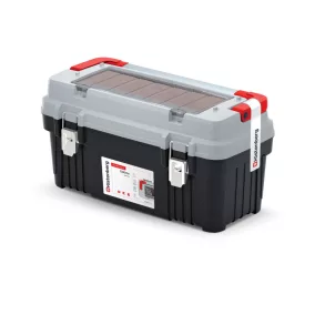   Optima 60 Professzionális Szerszámosláda Szürke-Fekete Rendszerező Tálcával