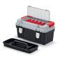   Optima 60 Professzionális Szerszámosláda Polimer Szürke-Fekete