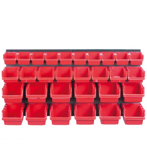 Orderline KOR3-S411 Szerszámtároló Panel Rendszer Fekete