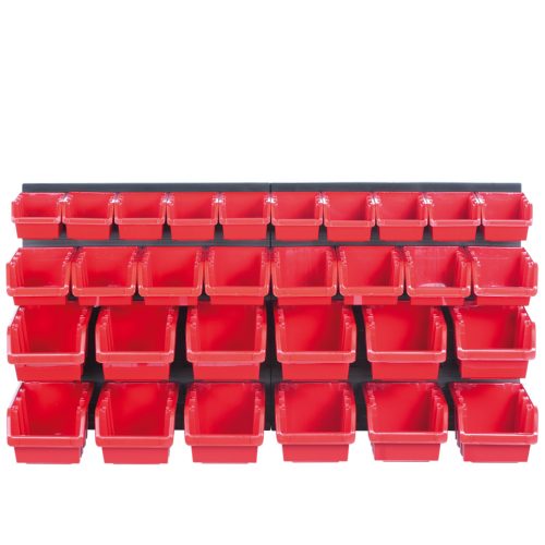 Orderline KOR3-S411 Szerszámtároló Panel Rendszer Fekete