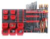 Kistenberg Orderline KOR4-S411 Szerszámtartó Tábla Fekete-Piros