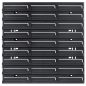 Orderline KOR5-S411 Szerszámtartó Fali Panel Fekete-Piros