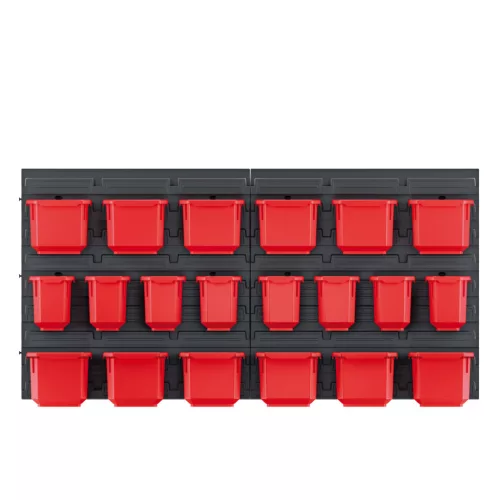 Orderline KOR6-S411 Szerszámtároló Panel Rendszer Fekete-Piros
