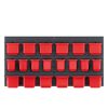 Orderline KOR6-S411 Szerszámtároló Panel Rendszer Fekete-Piros